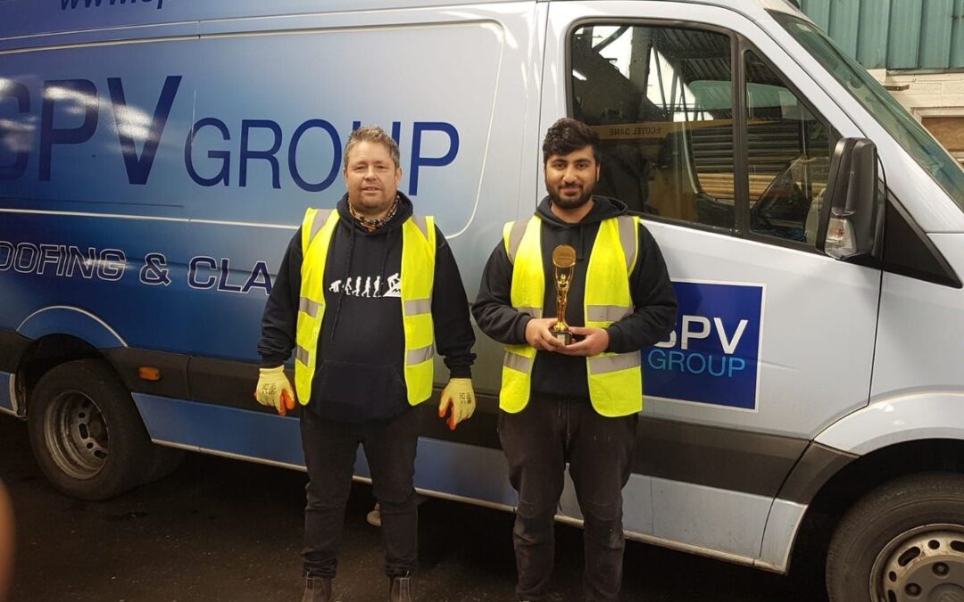 Success for Ladder for the Black Country roofing apprentice
