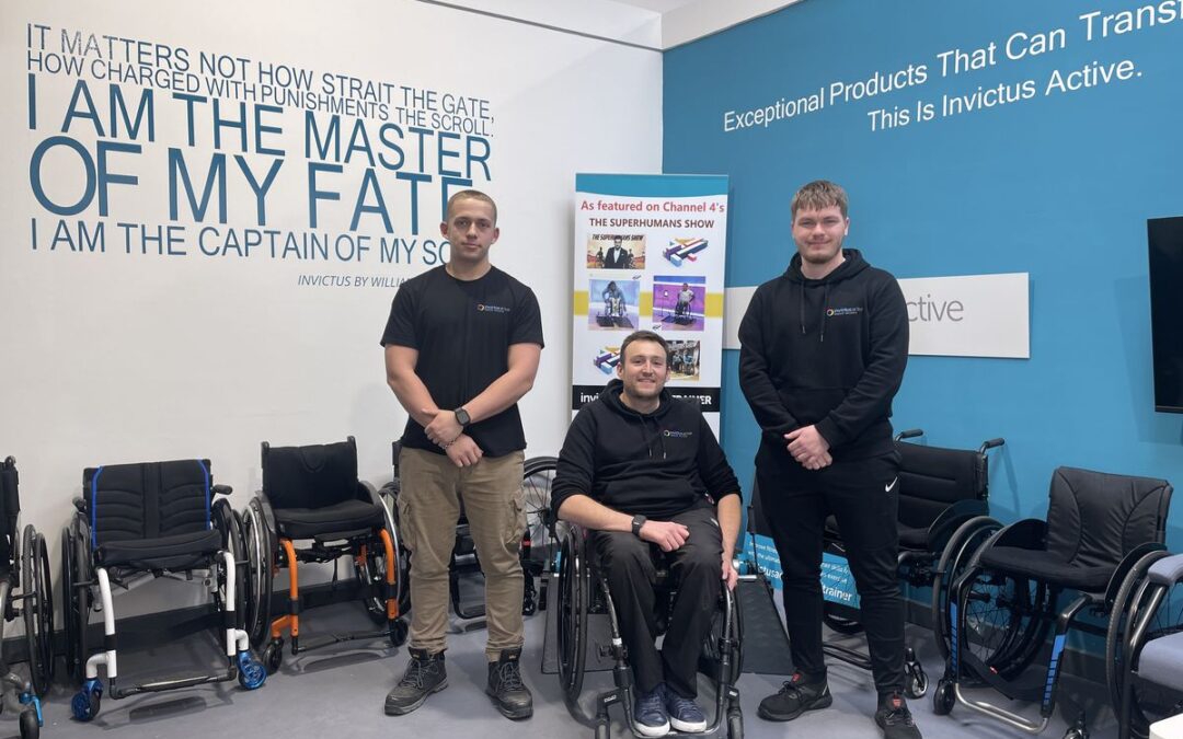 Disabled fitness company expands with two apprentices